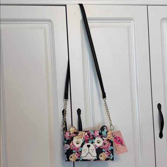Betsey Johnson LuvBetsey Dog & Ears Crossbody Shoulder Bag - Picture 2 of 5
